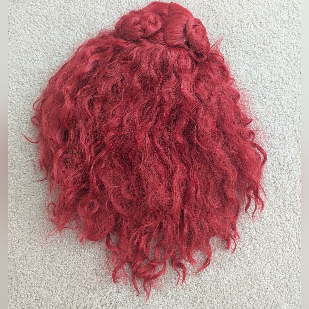 Disney Red Curly Hair Wig